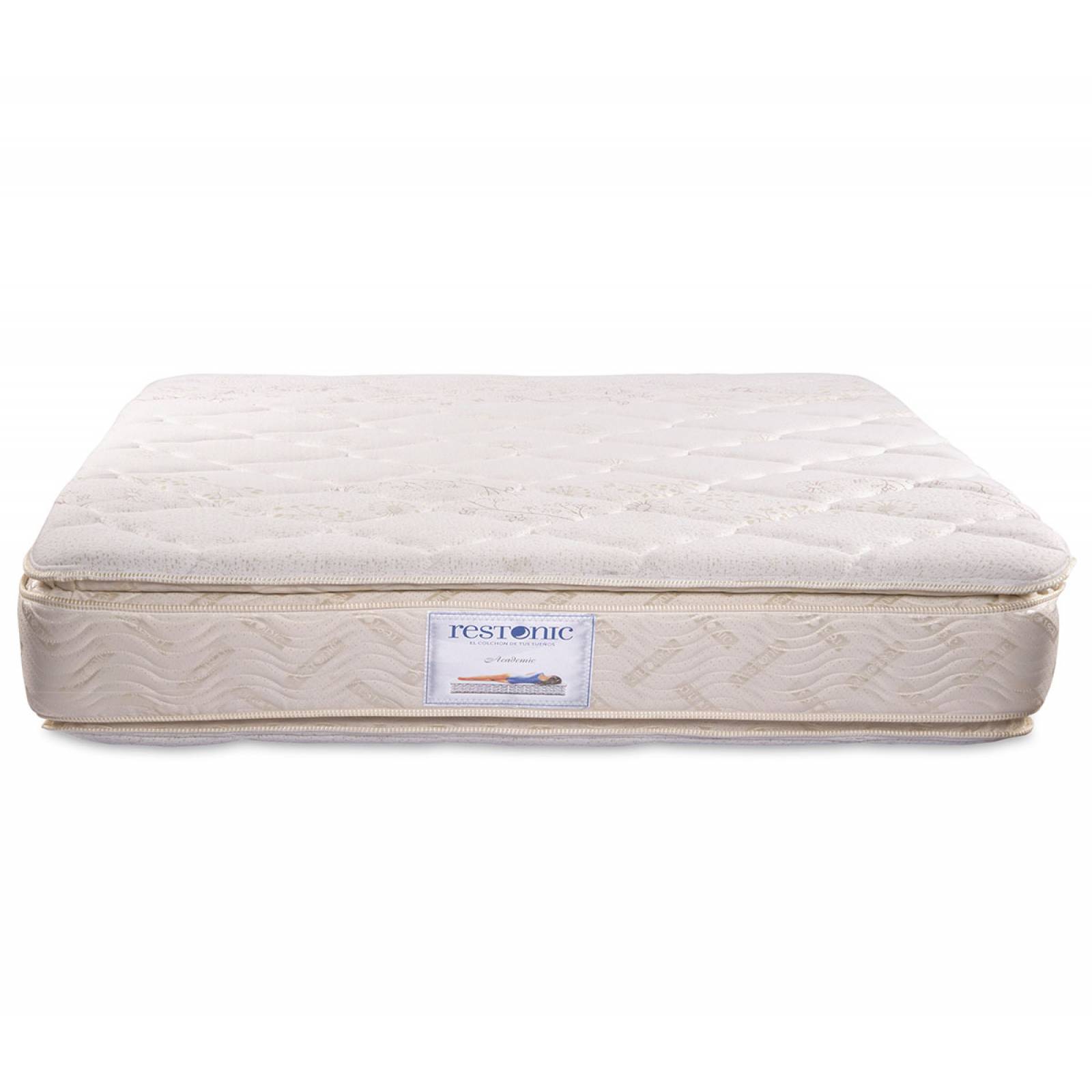 Colchón king size Academy Restonic Blanco