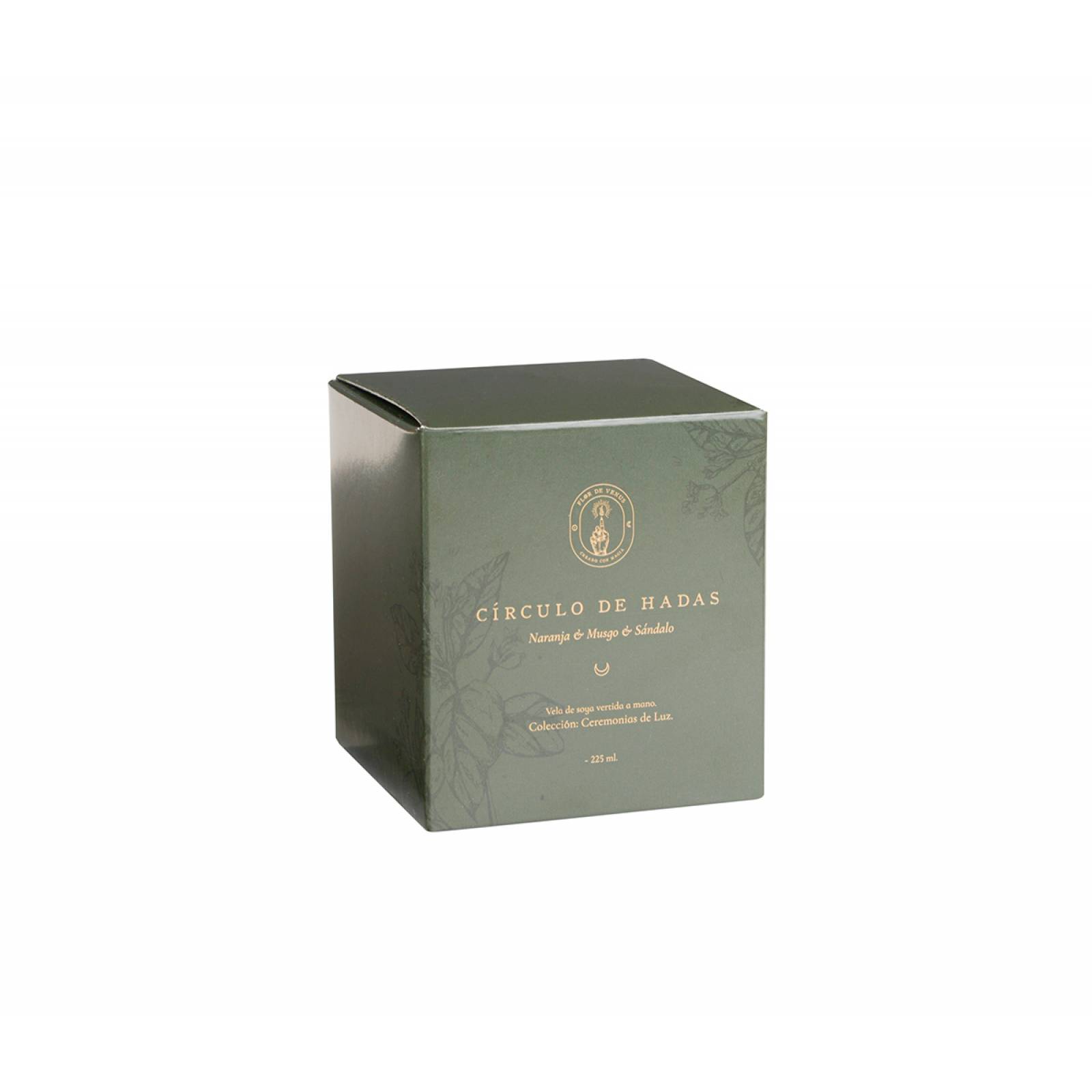 Vela aromática Círculo de hadas Verde