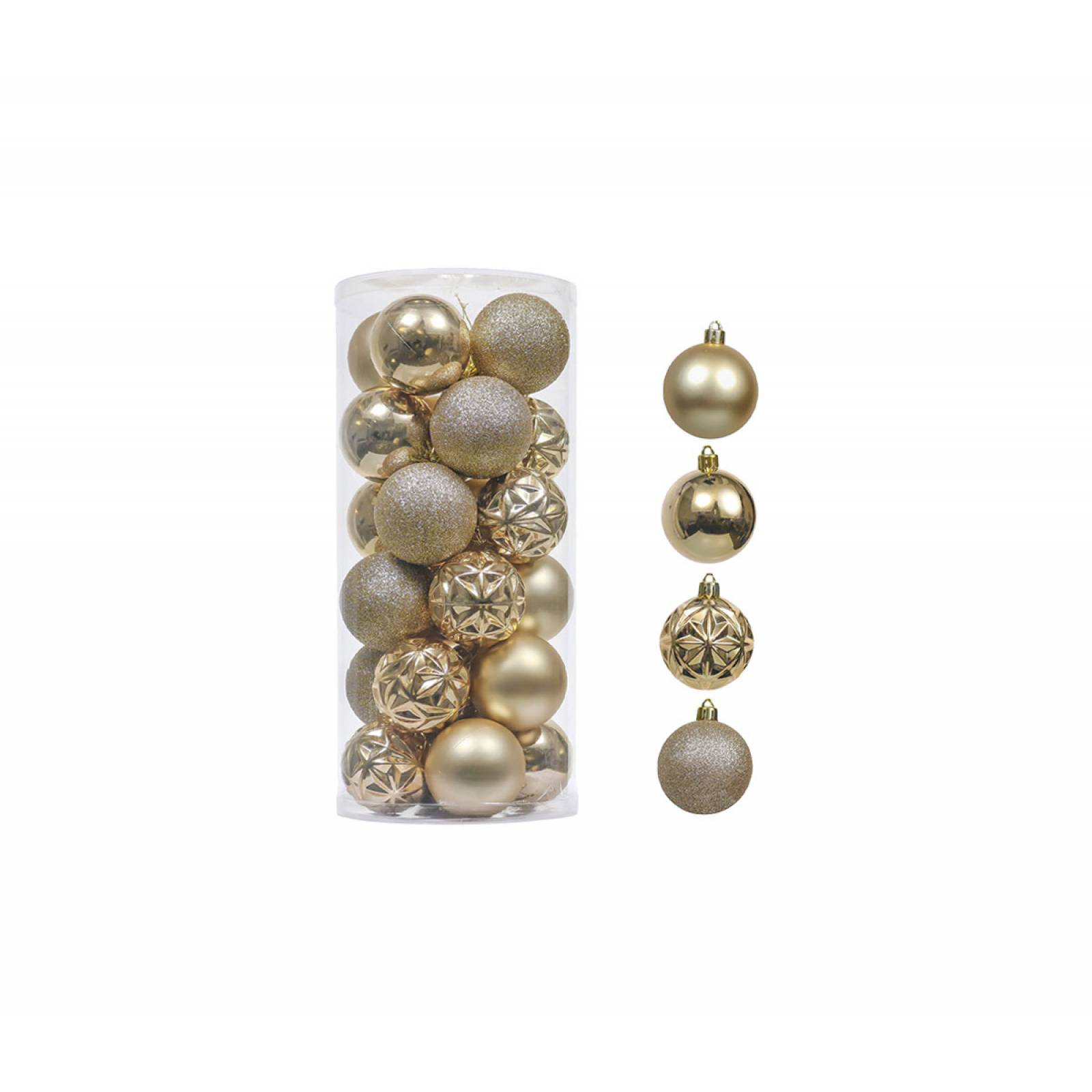 Esferas navideñas Noty Dorado