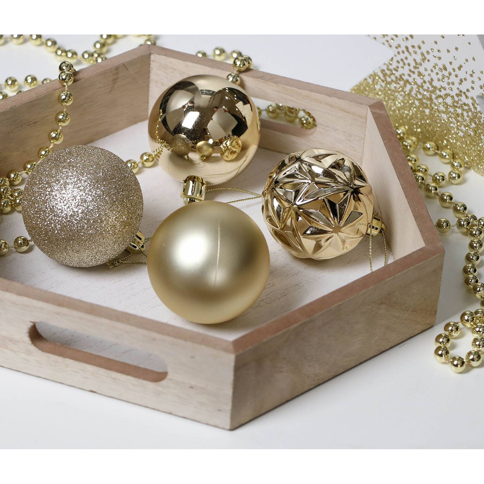 Esferas navideñas Noty Dorado