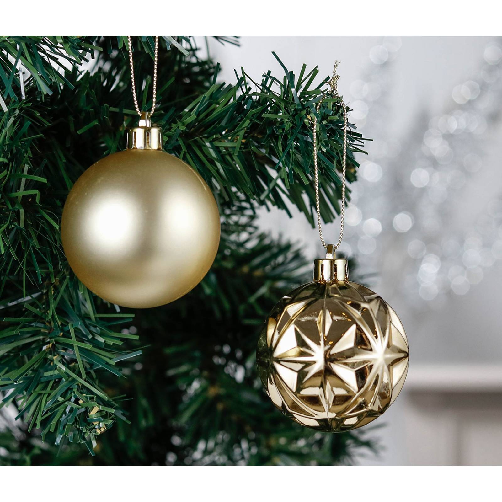 Esferas navideñas Noty Dorado