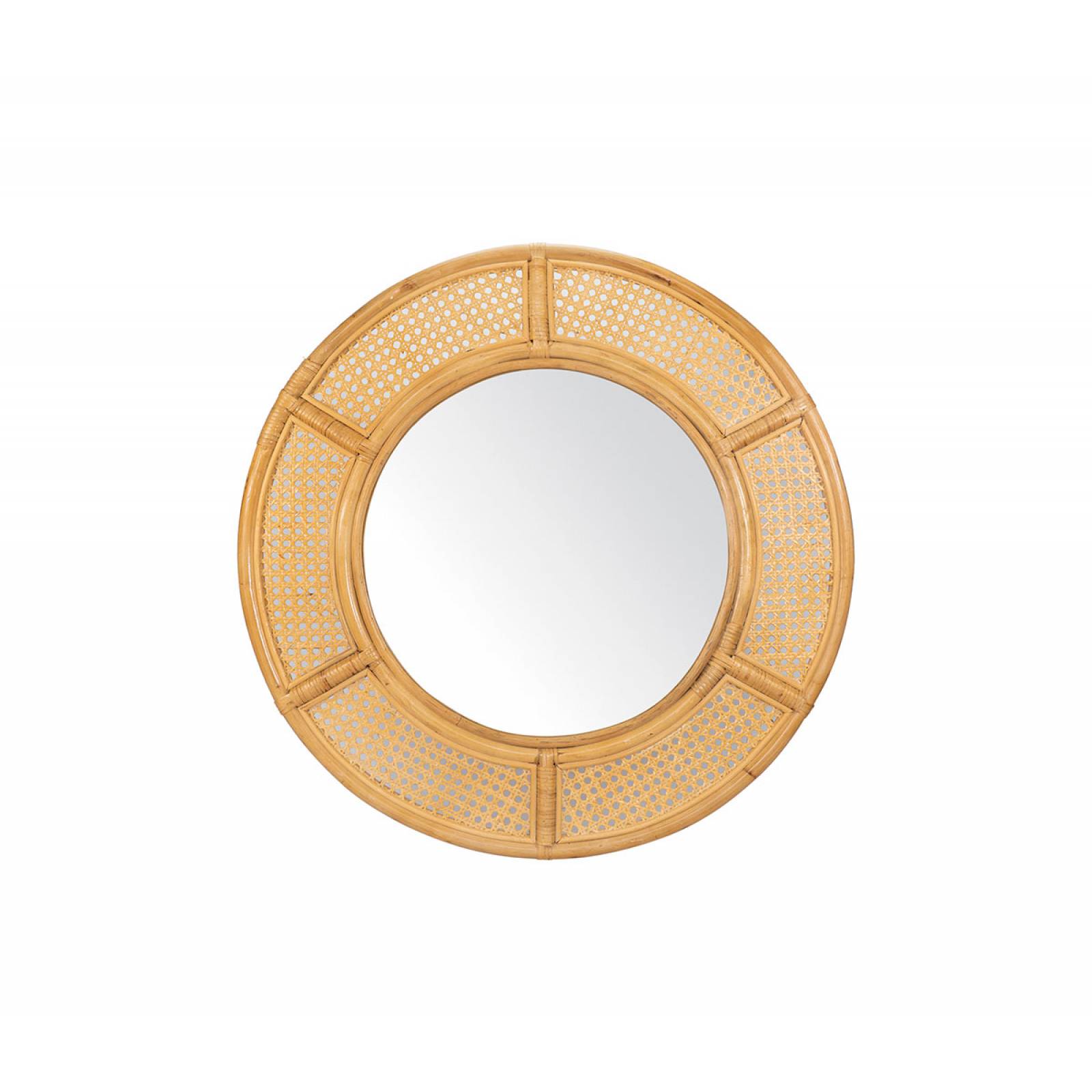 Espejo de pared Tlalmimilolpan   Amarillo