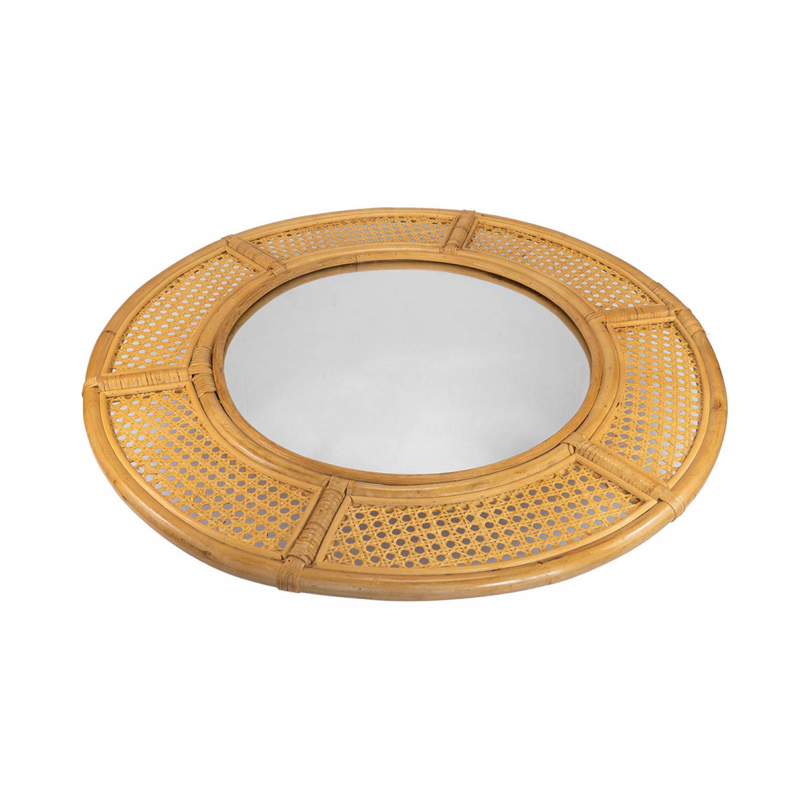 Espejo de pared Tlalmimilolpan   Amarillo