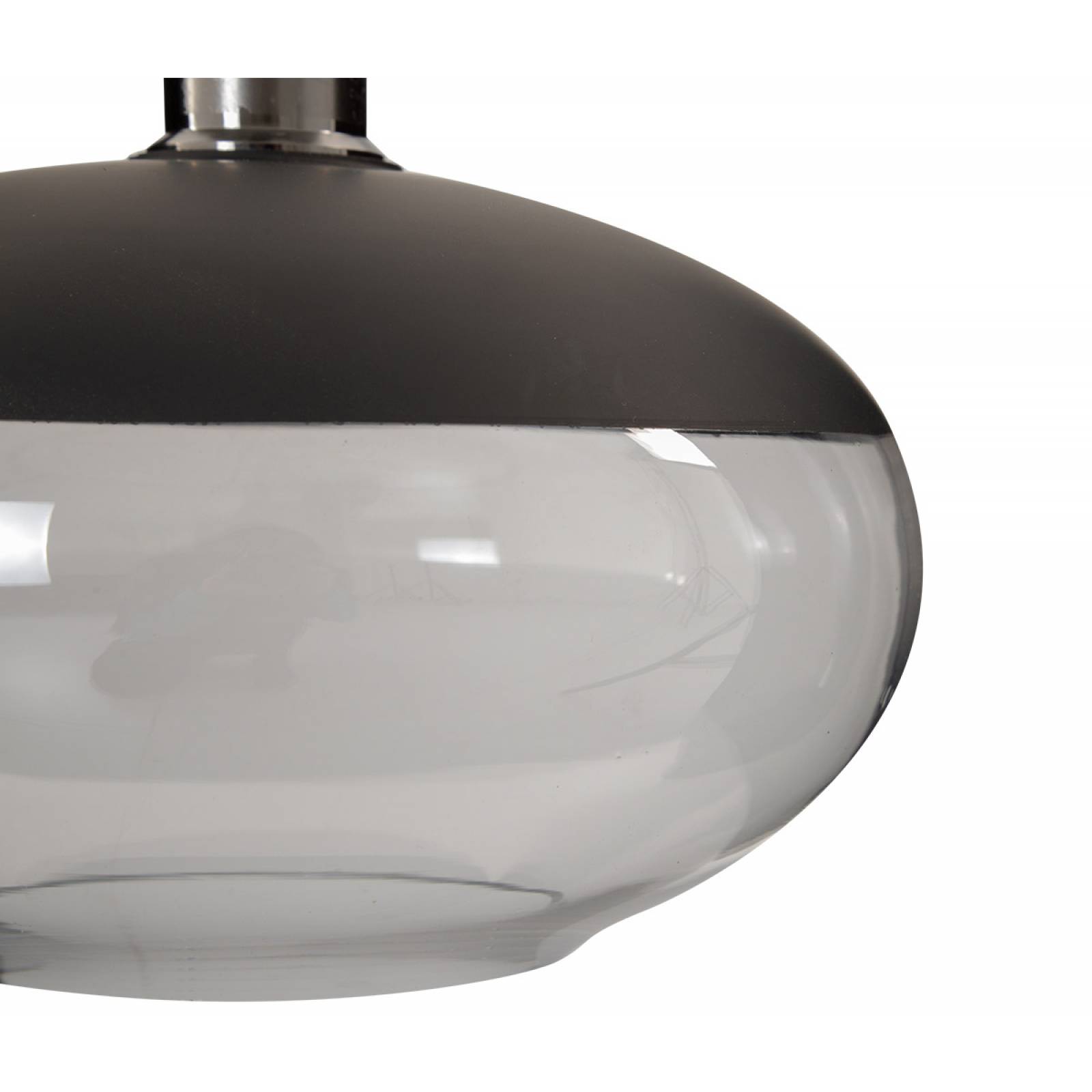 Lámpara de techo chica Napolitano   Transparente