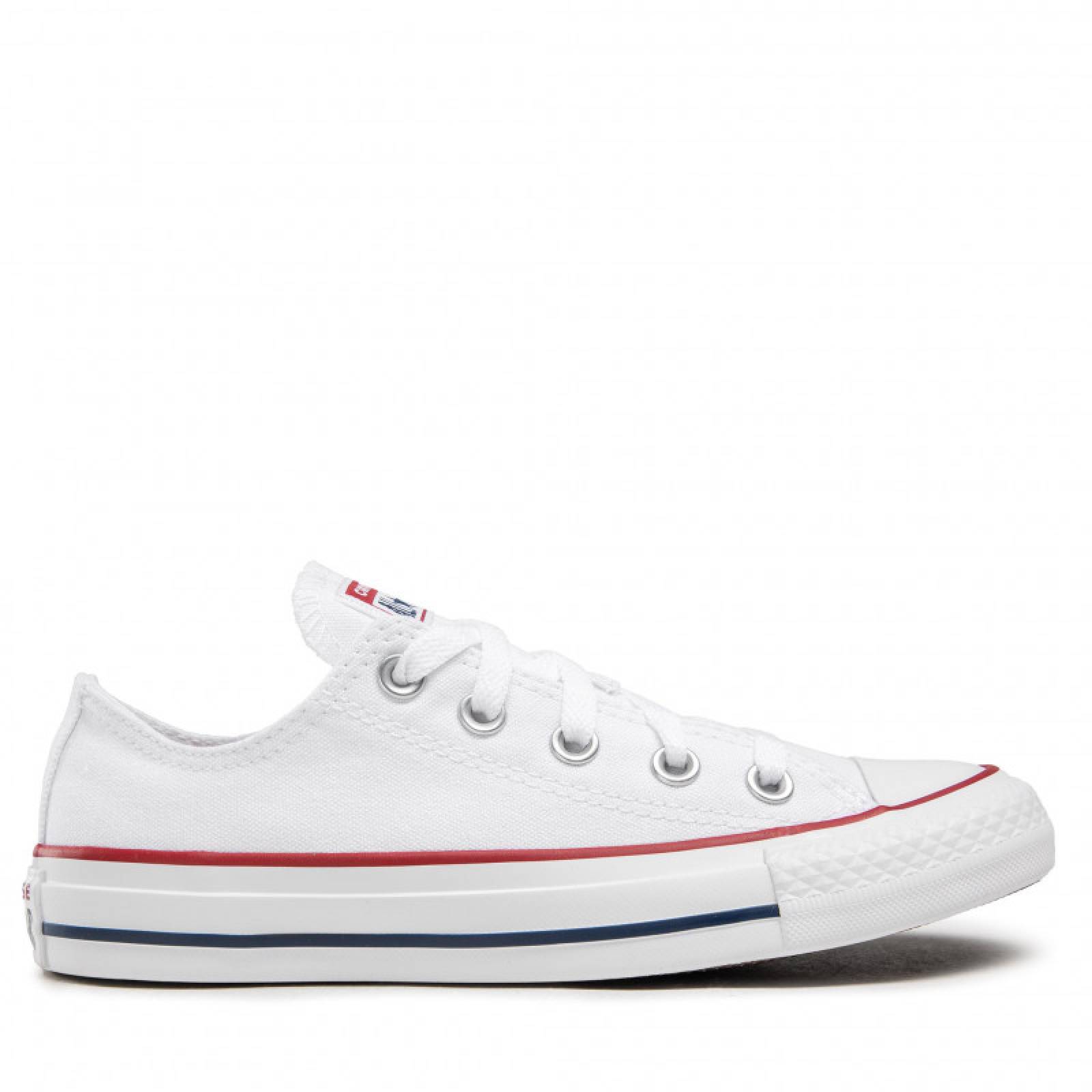 Tenis Converse Unisex Choclo Lona M7652 Blanco