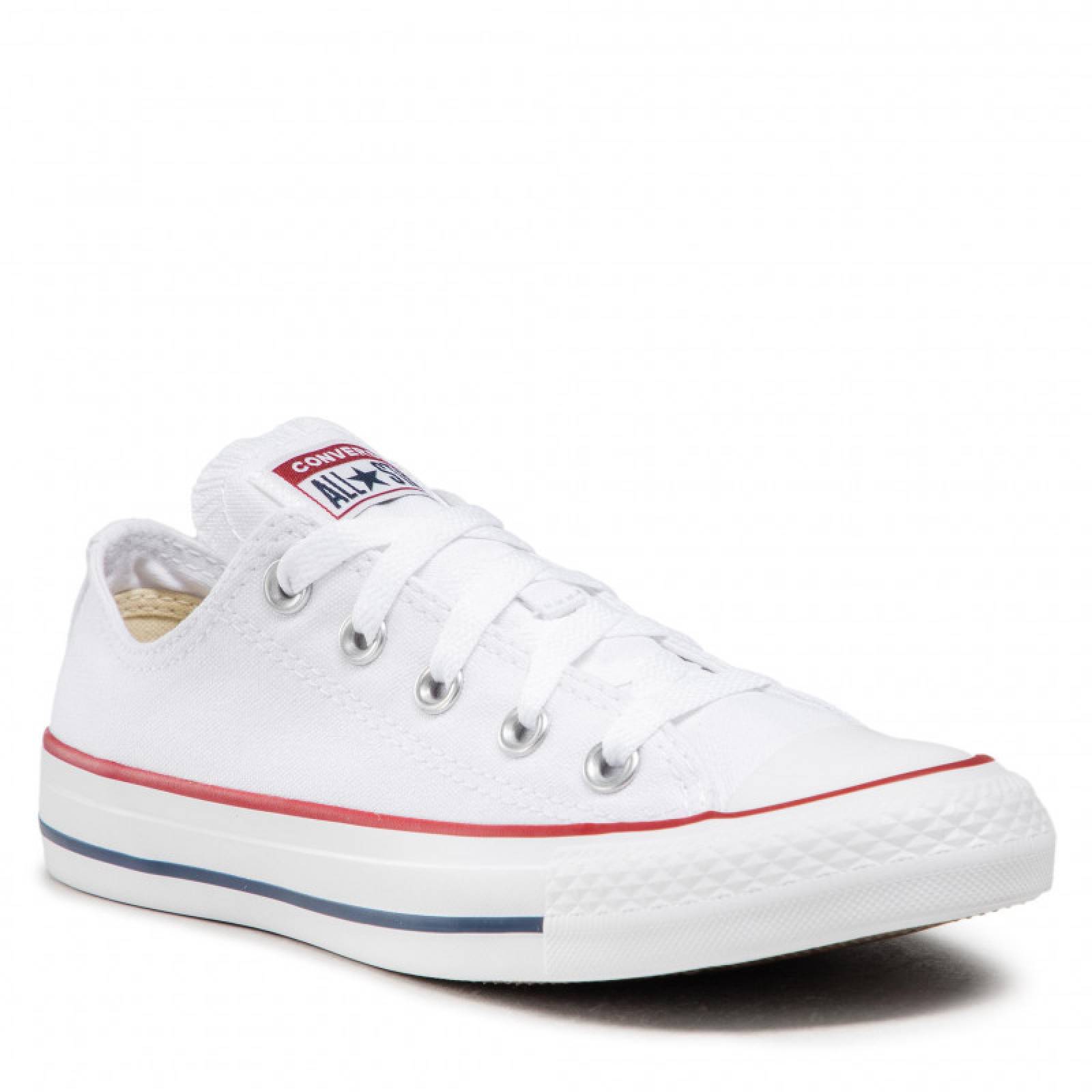 Tenis Converse Unisex Choclo Lona M7652 Blanco