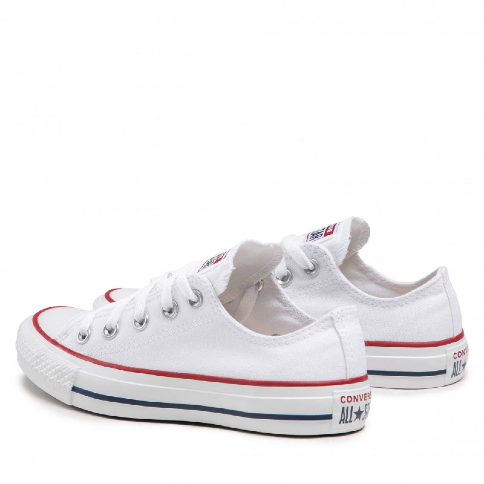 Tenis Converse Unisex Choclo Lona M7652 Blanco
