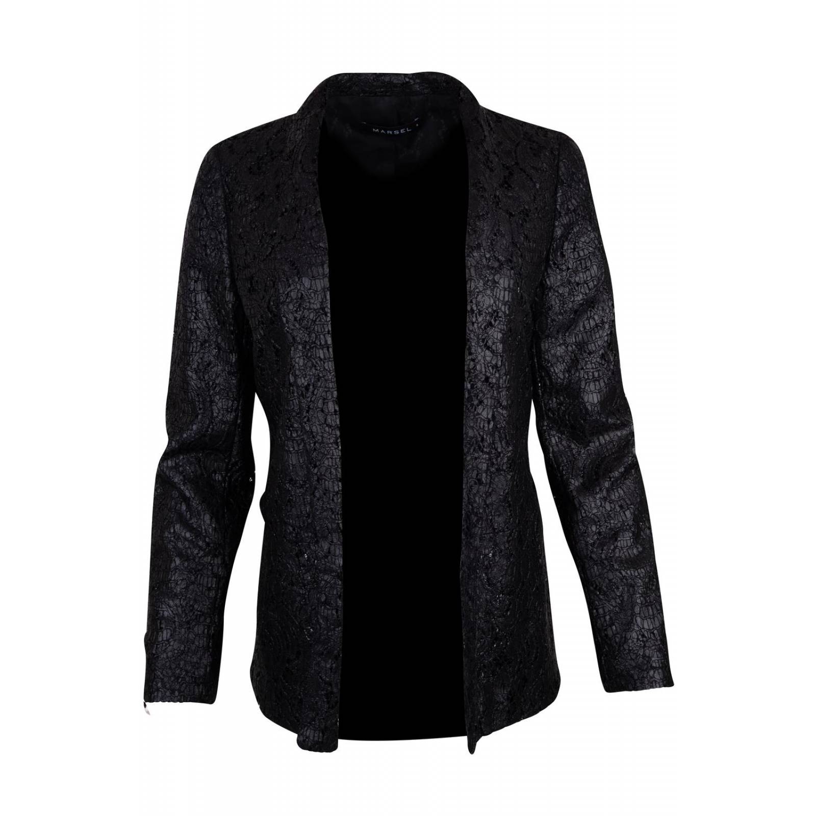 SACO M/LARGA SOLAPA SMOKING