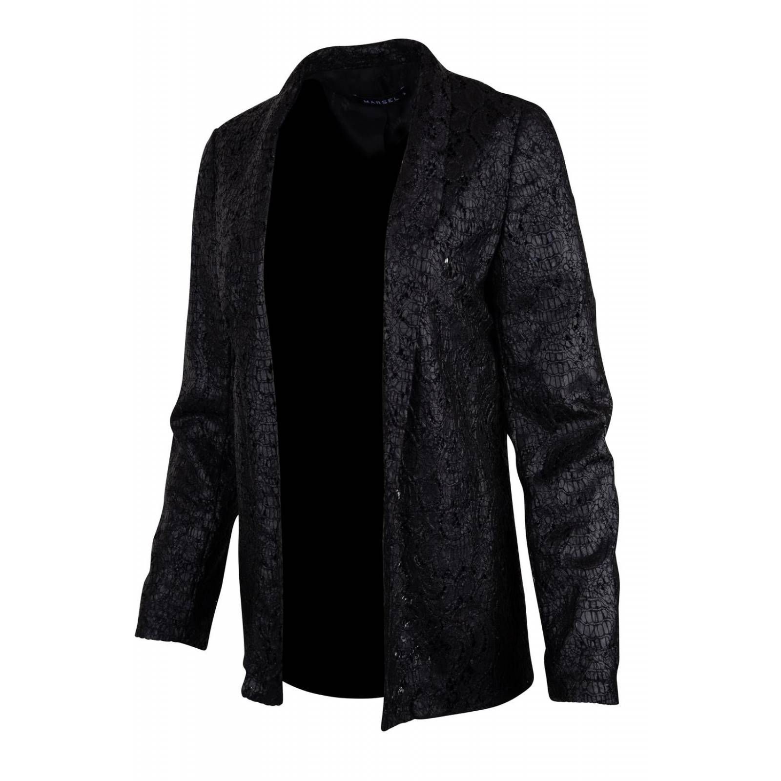 SACO M/LARGA SOLAPA SMOKING