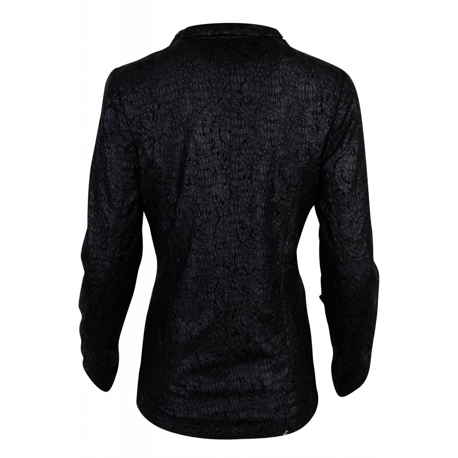 SACO M/LARGA SOLAPA SMOKING