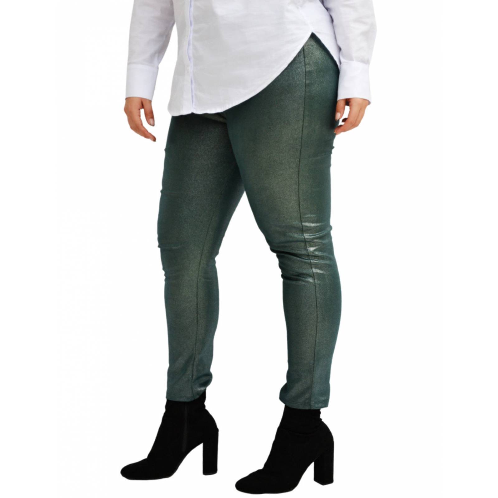 Pantalón Roman Fashion tipo leggins en talla extra para mujer 4025