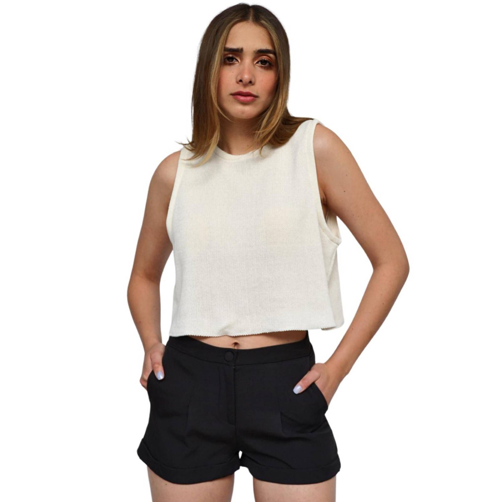 Short corto juvenil, modelo 2523 (Negro)