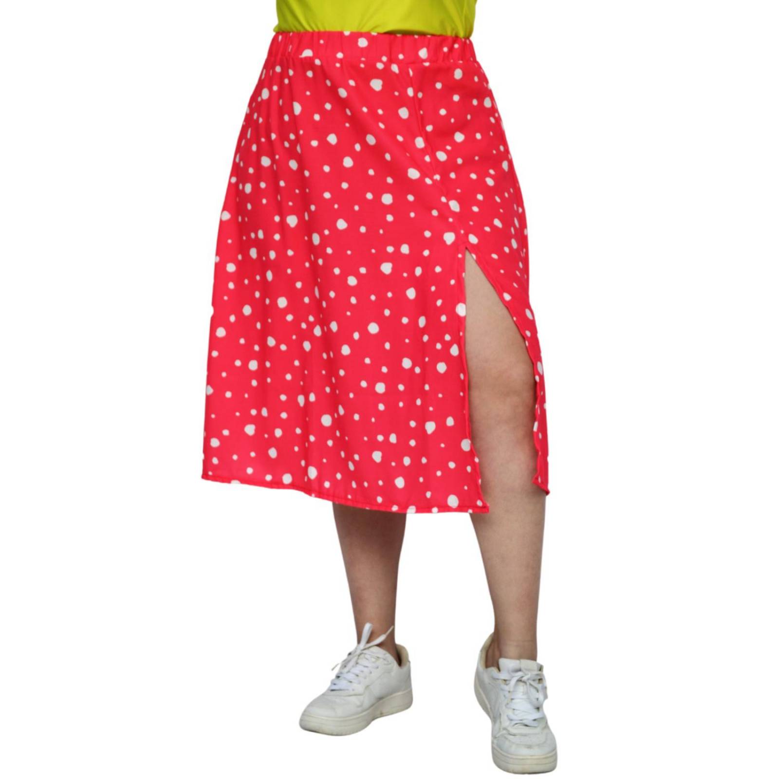 Falda midi talla extra, modelo 7040 (Fiusha)