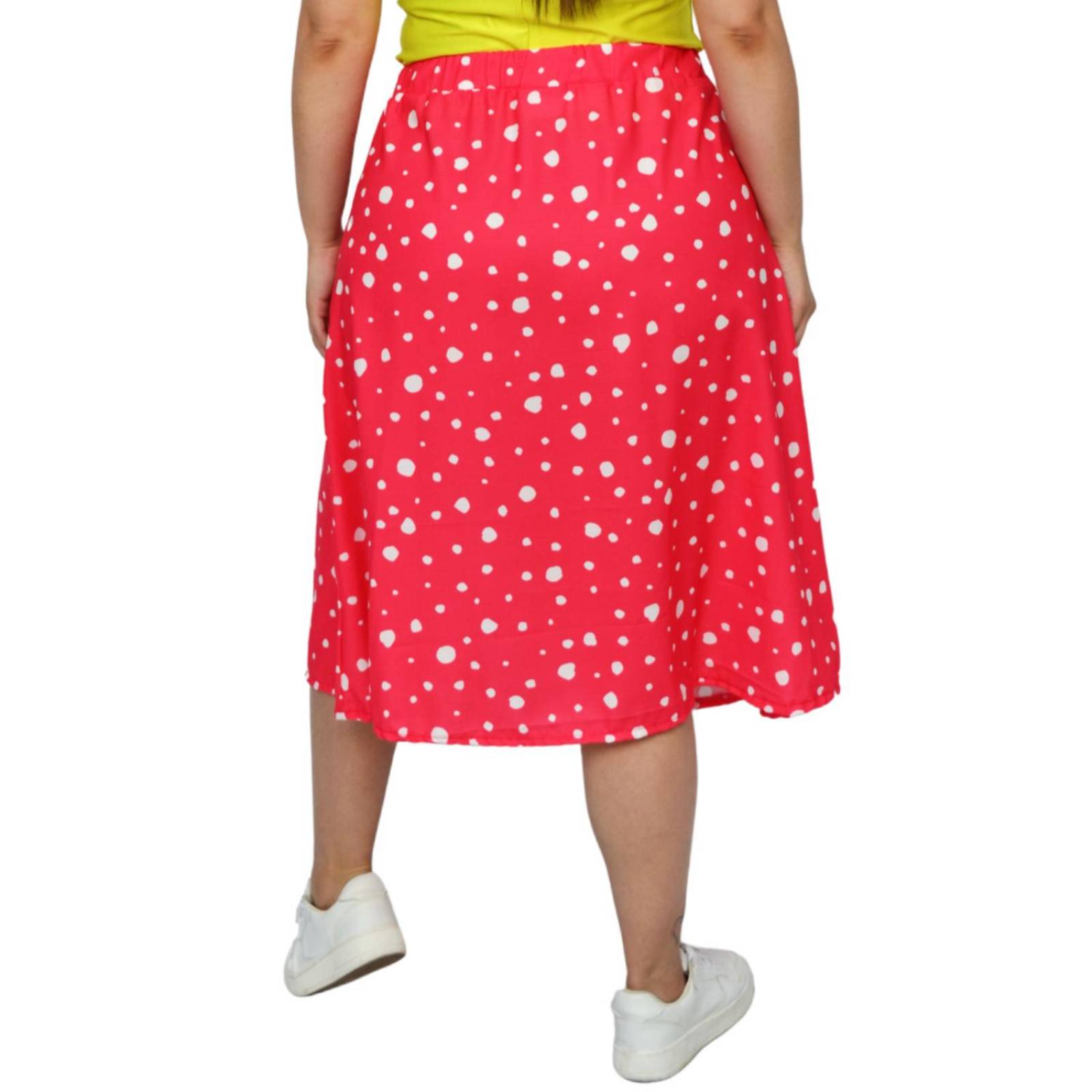 Falda midi talla extra, modelo 7040 (Fiusha)