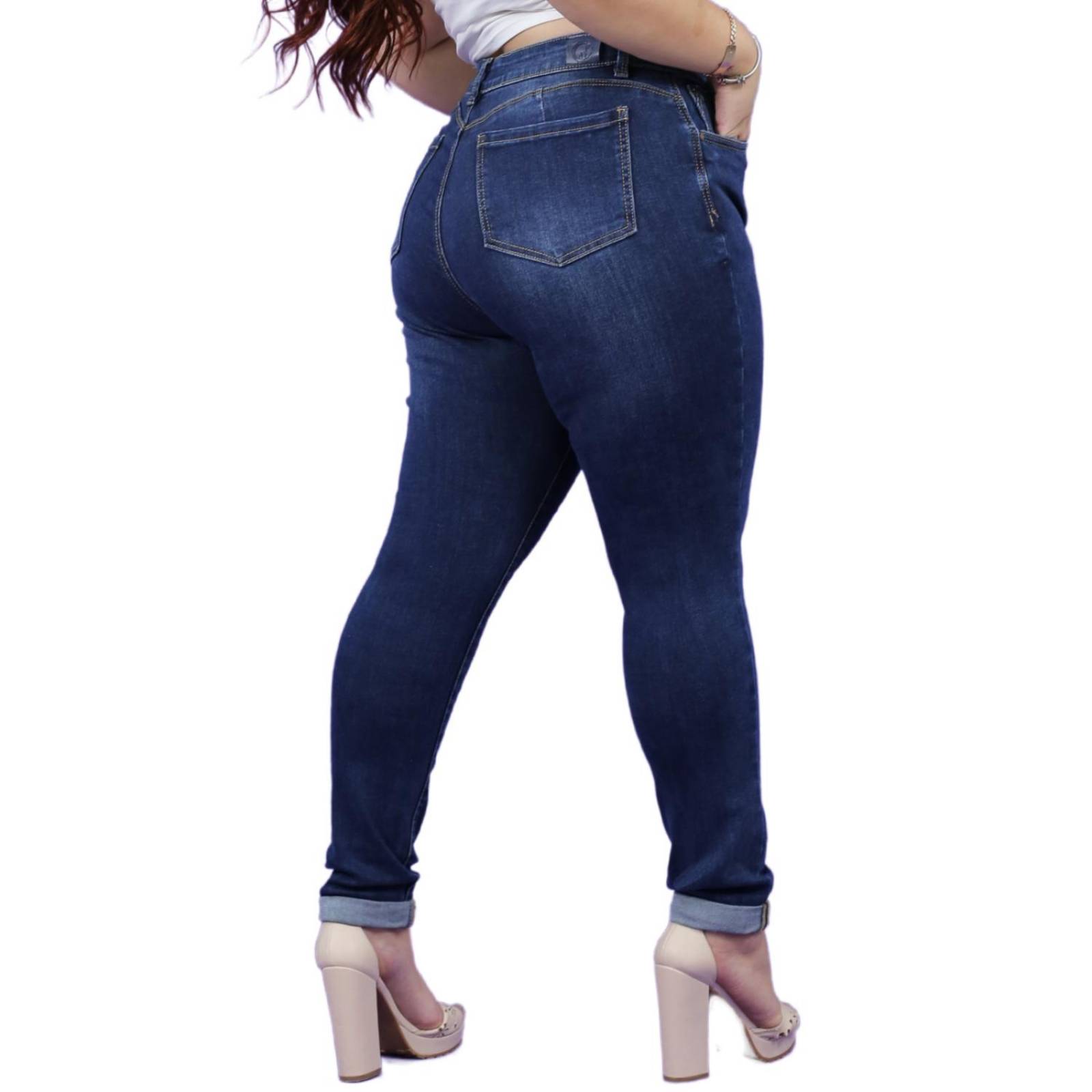 Jeans skinny talla extra, modelo J 1788 