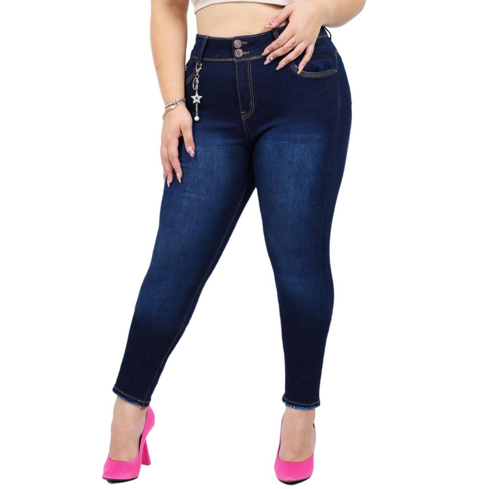 Jeans skinny con strech/Tallas Extras, 563