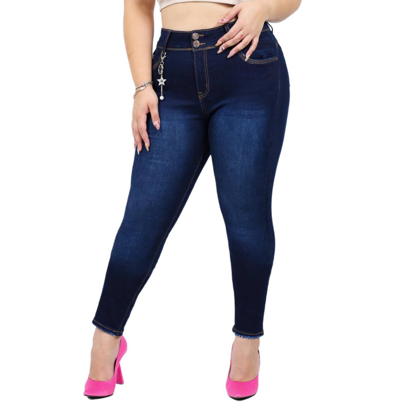 Jeans skinny con strech/Tallas Extras, 563