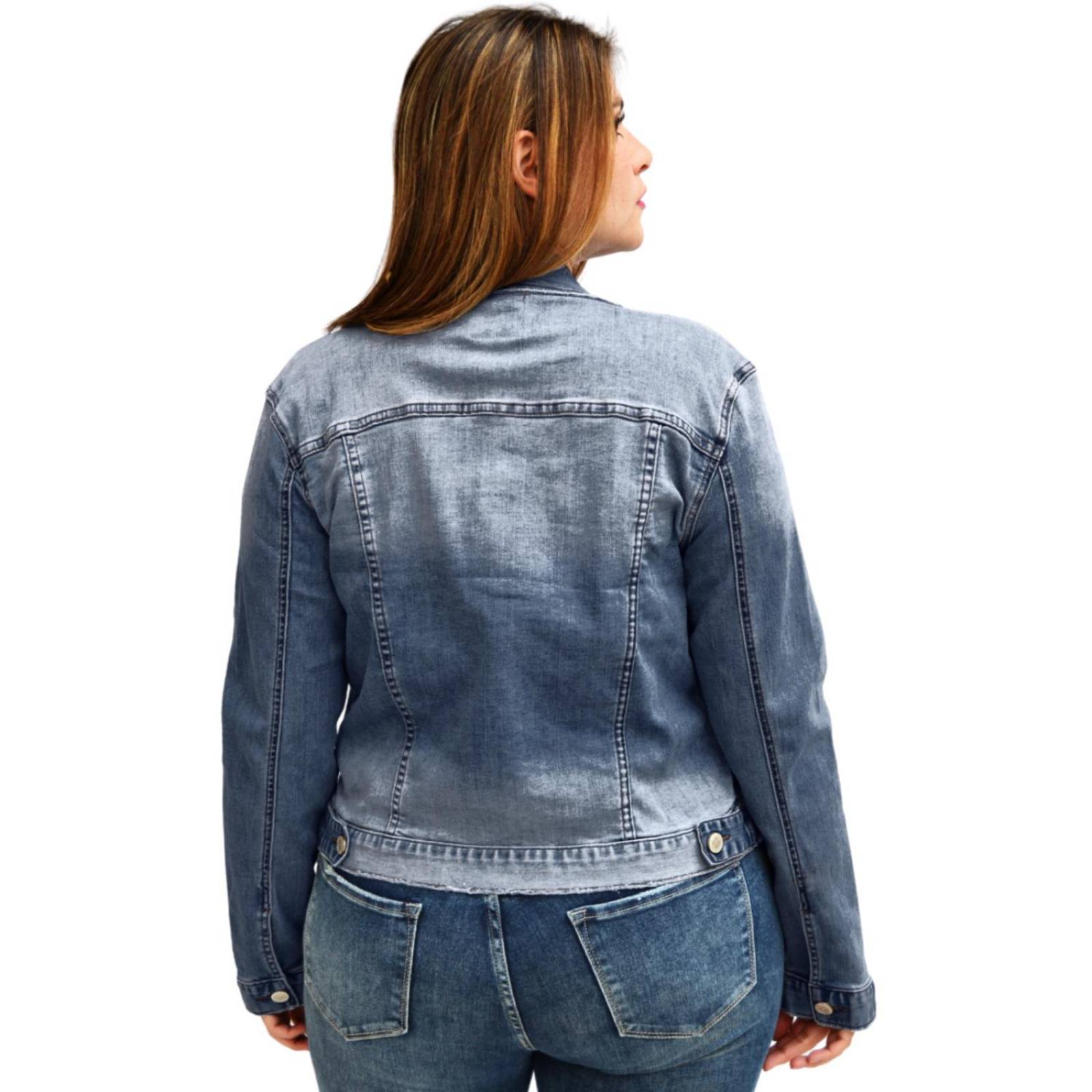 Chamarra mezclilla Balam/Tallas Extras, BAL 6010 (Medio) 