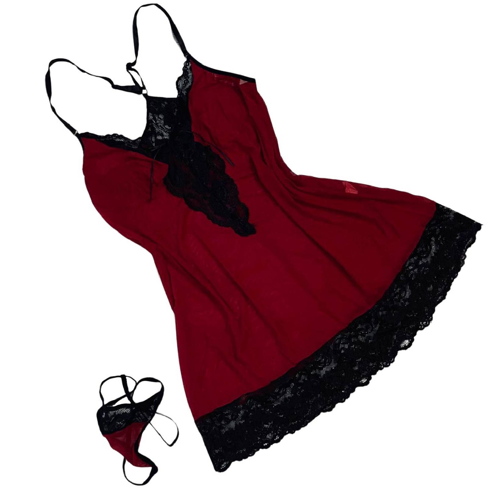 Babydoll tallas extras, 111 (Vino)* 