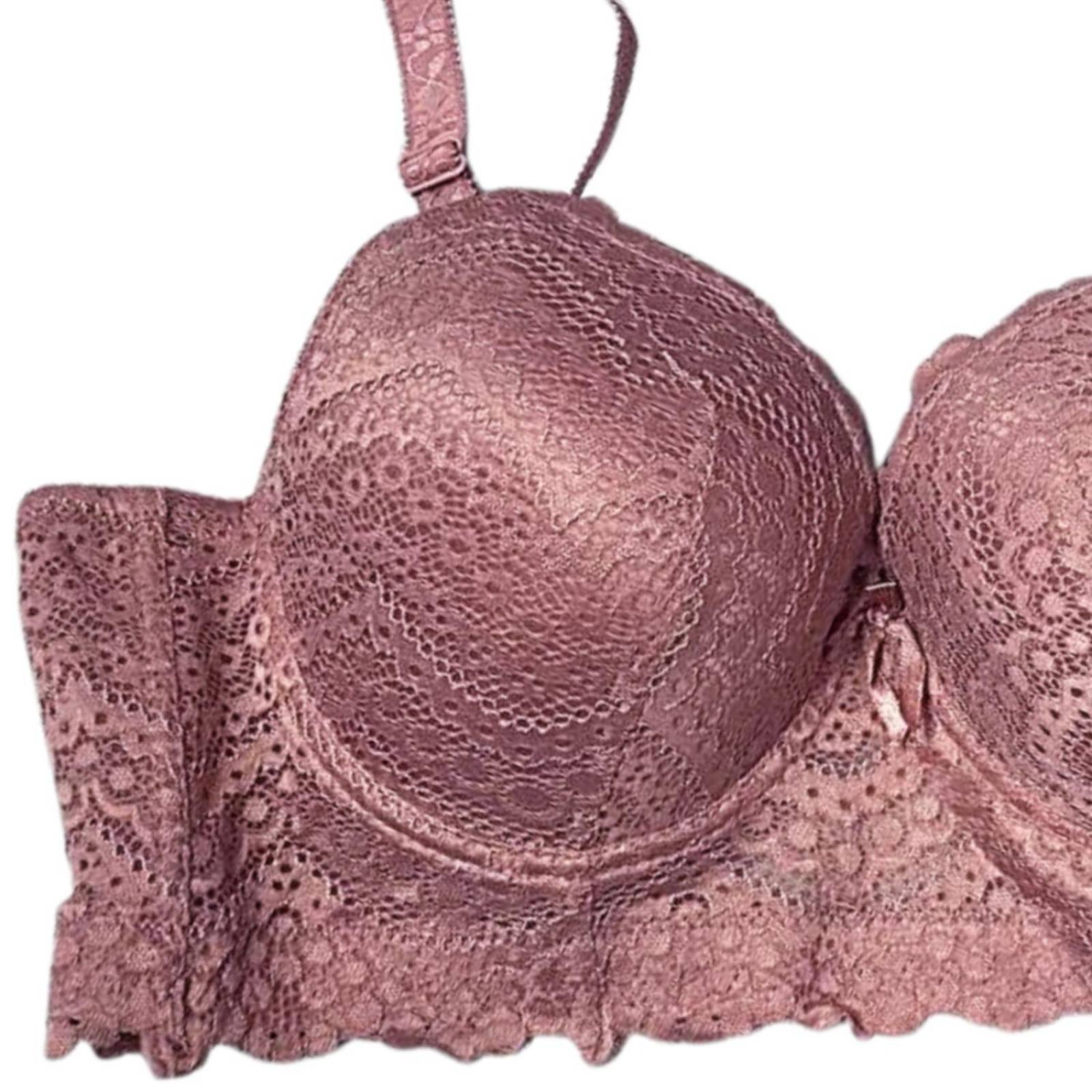 Brasier tipo bustier 6 ganchos/Tallas Extras, 022 (Rosa)