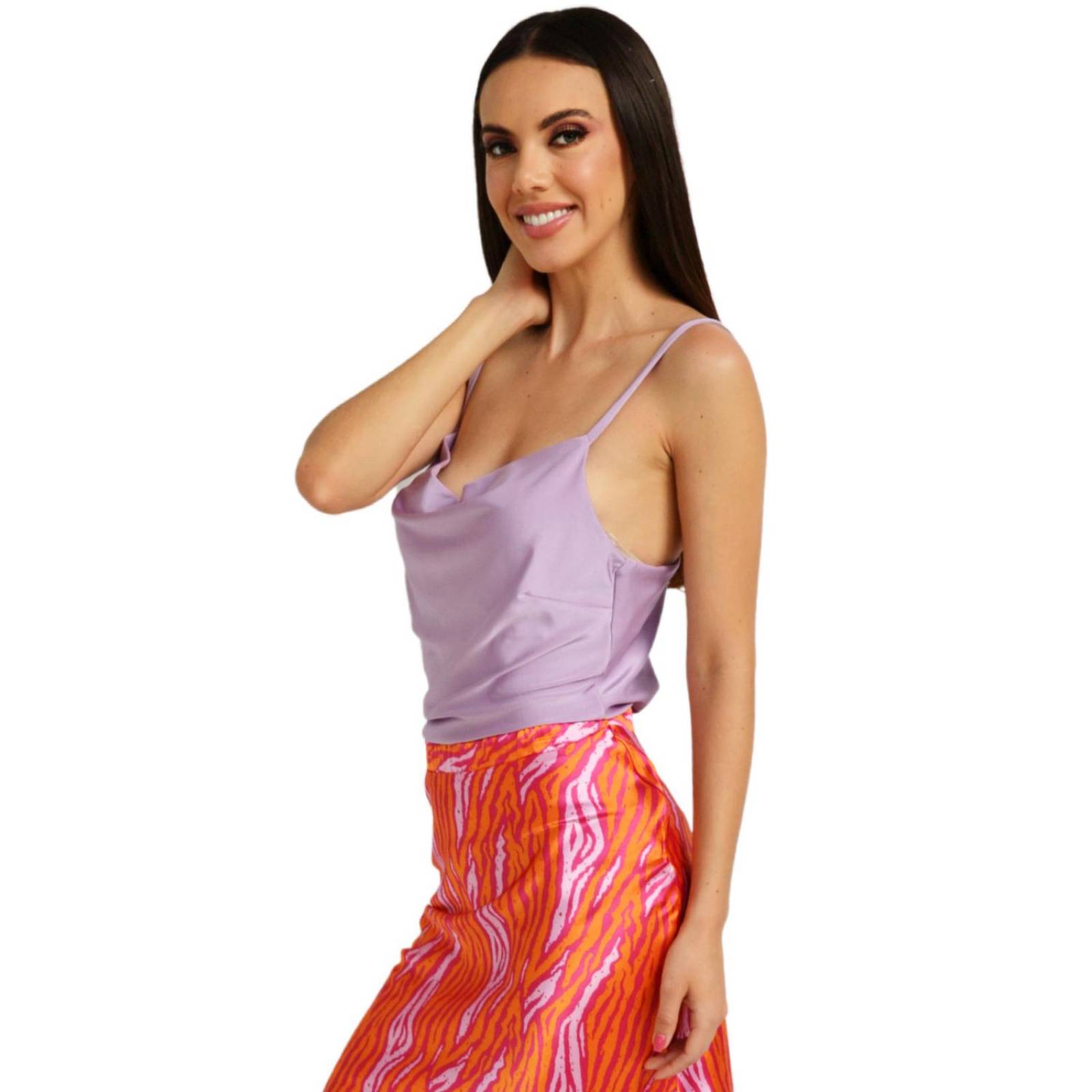 Top de tirantes Roman Fashion/Juvenil, 0424 (Lila)