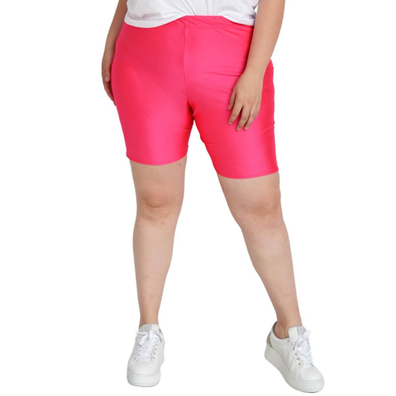 Short tipo Biker Roman Fashion/ Tallas extras, 7047 (Fiusha) 