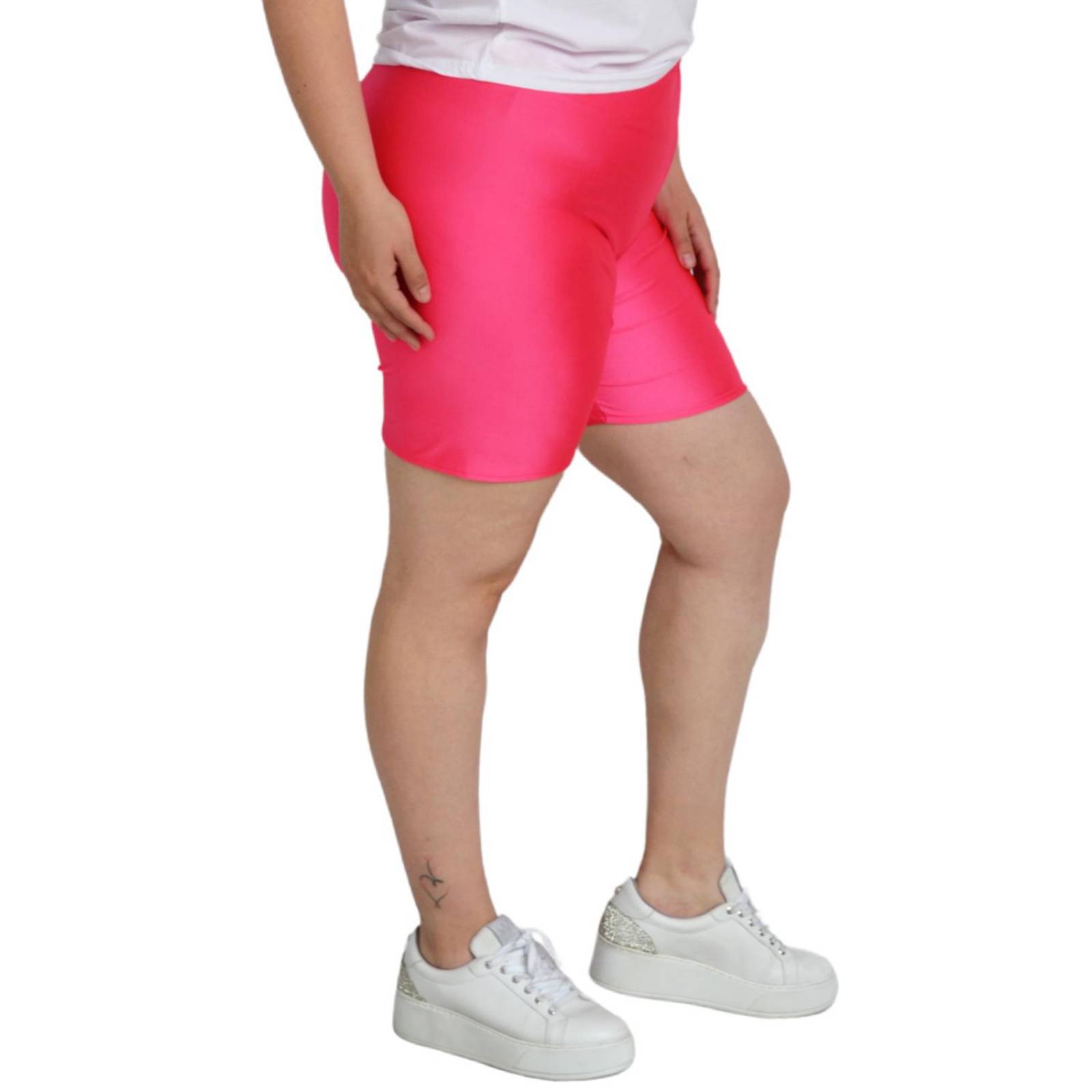 Short tipo Biker Roman Fashion/ Tallas extras, 7047 (Fiusha) 