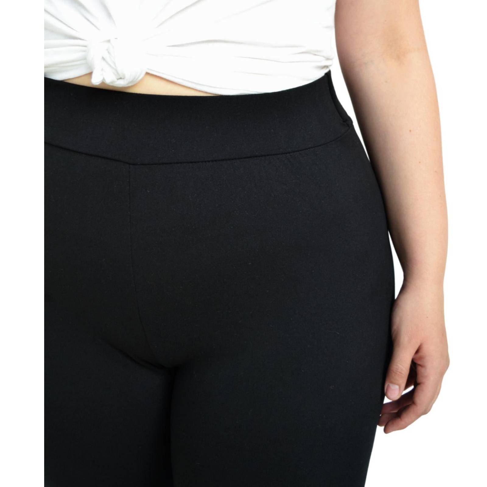 Pantalón tipo leggins Roman Fashion/ Tallas Extras, 1000 (Negro) 