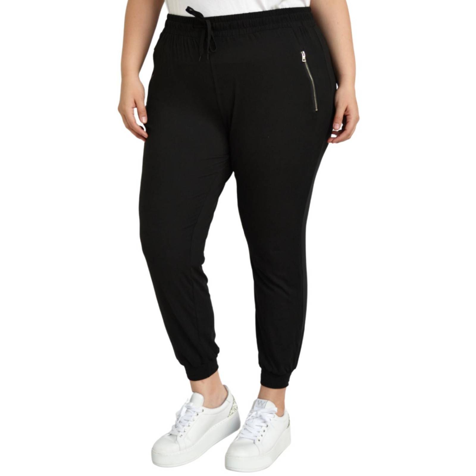 Pantalón jogger Roman Fashion/Tallas Extras, 6000 (Negro) 