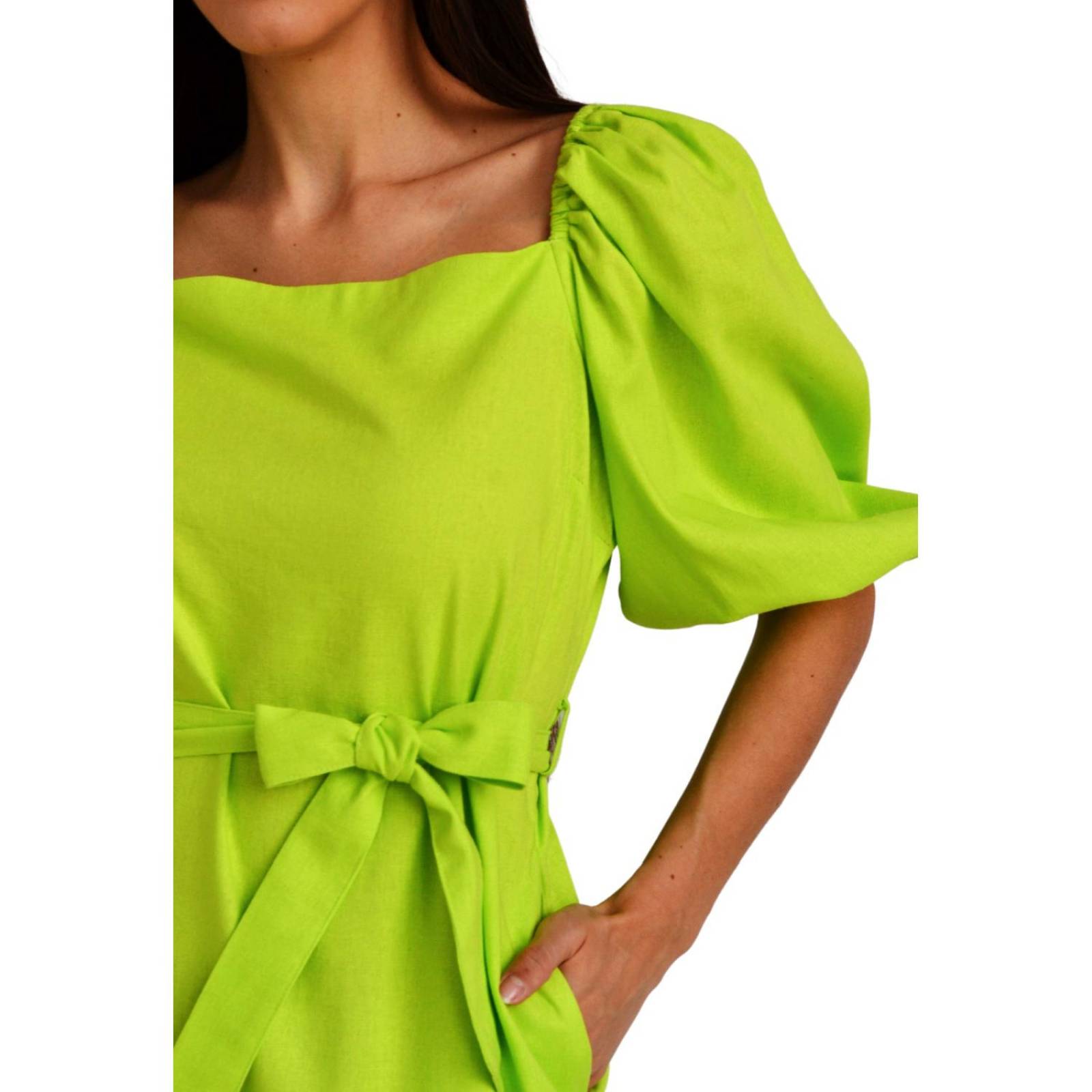 Vestido escote cuadrado Roman Fashion /Juvenil, 1045 (Lima) 