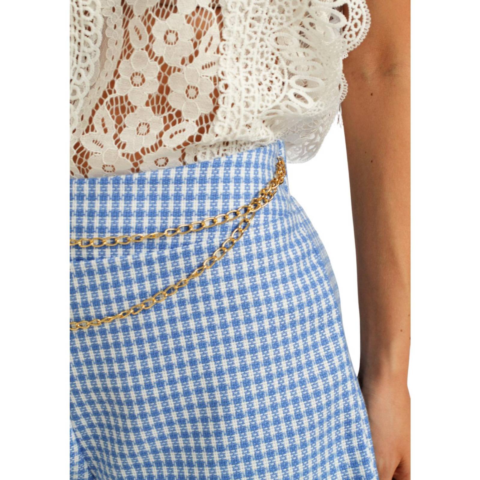 Short con cadena Roman Fashion /Juvenil, 2571 (Azul) 