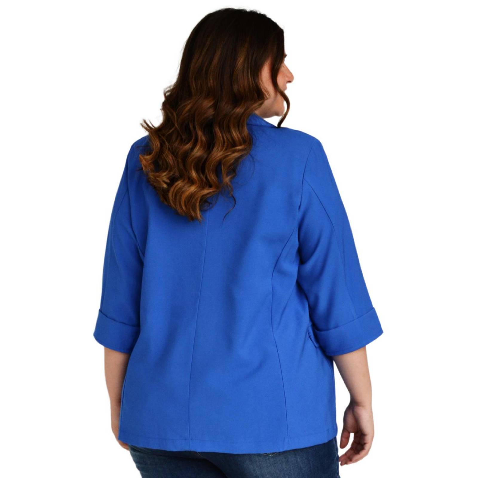 Blazer manga 3/4 Roman Fashion /Tallas Extras, 2182 (Fiusha) 