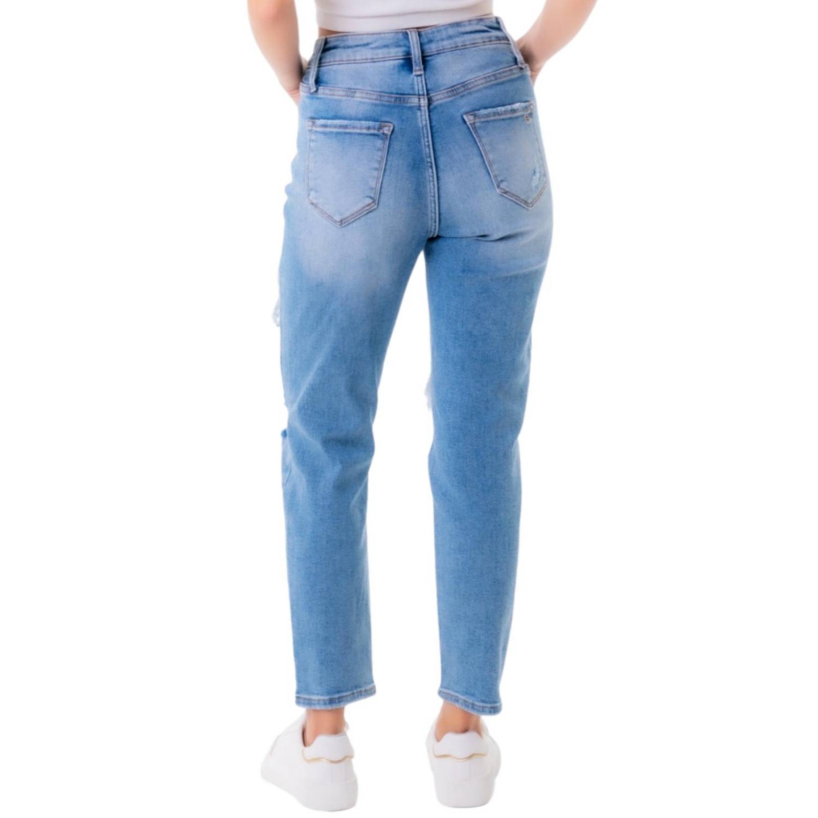 Mom Jeans Balam /Juvenil, 6406 (Azul medio) 