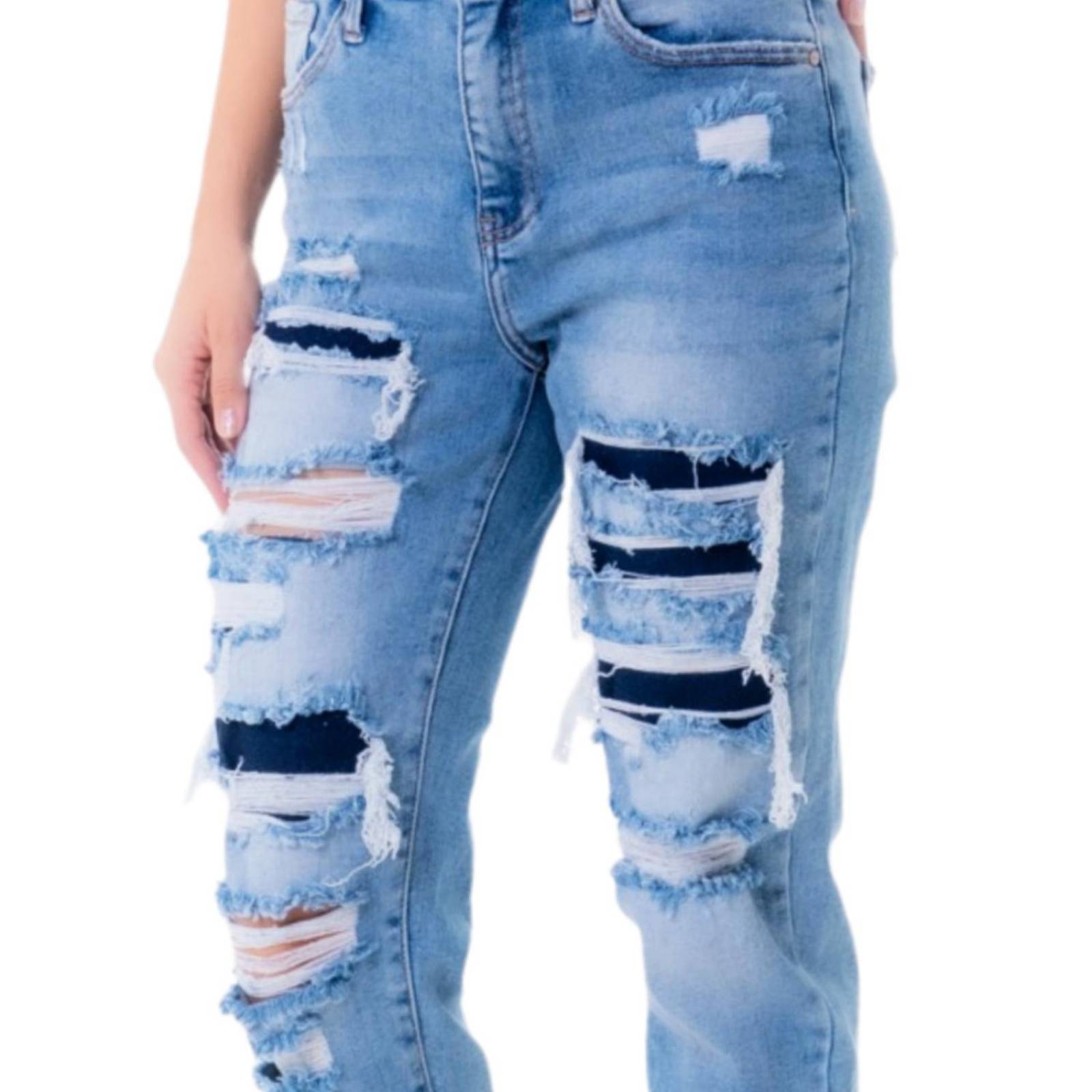 Mom Jeans Balam /Juvenil, 6406 (Azul medio) 