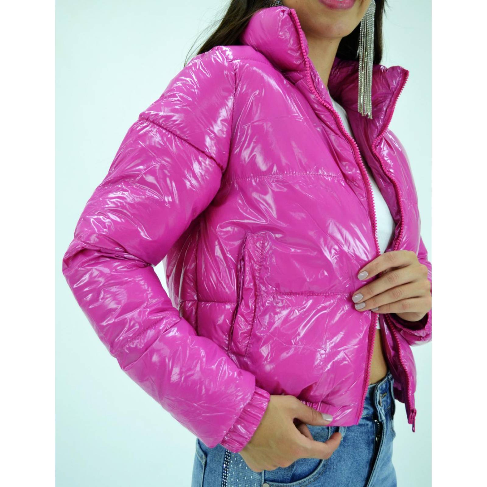 Chamarra acolchada efecto piel Roman Fashion /Juvenil, 7023 (Fiusha) 