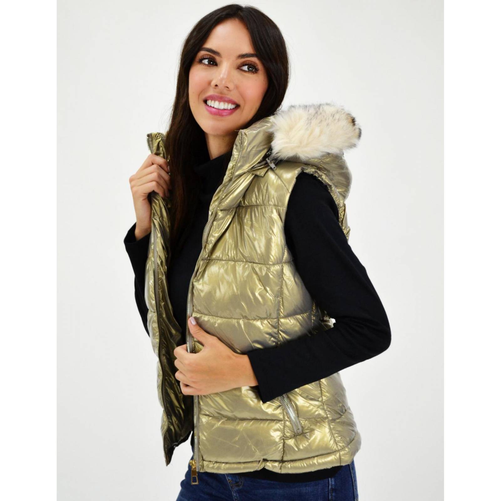 Chaleco acolchado Roman Fashion /Juvenil, 5614 (Bronce) 