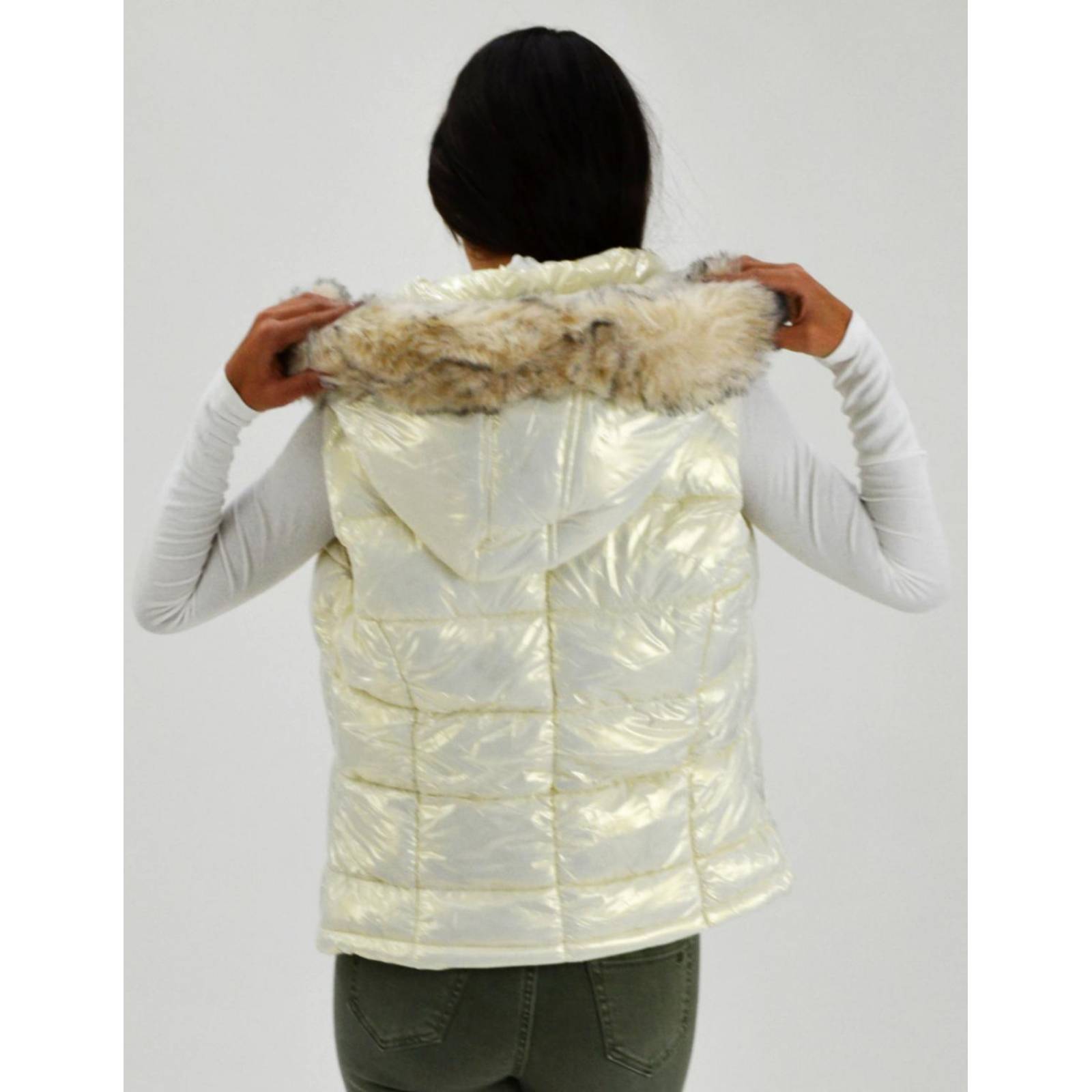 Chaleco acolchado Roman Fashion /Juvenil, 5614 (Blanco) 