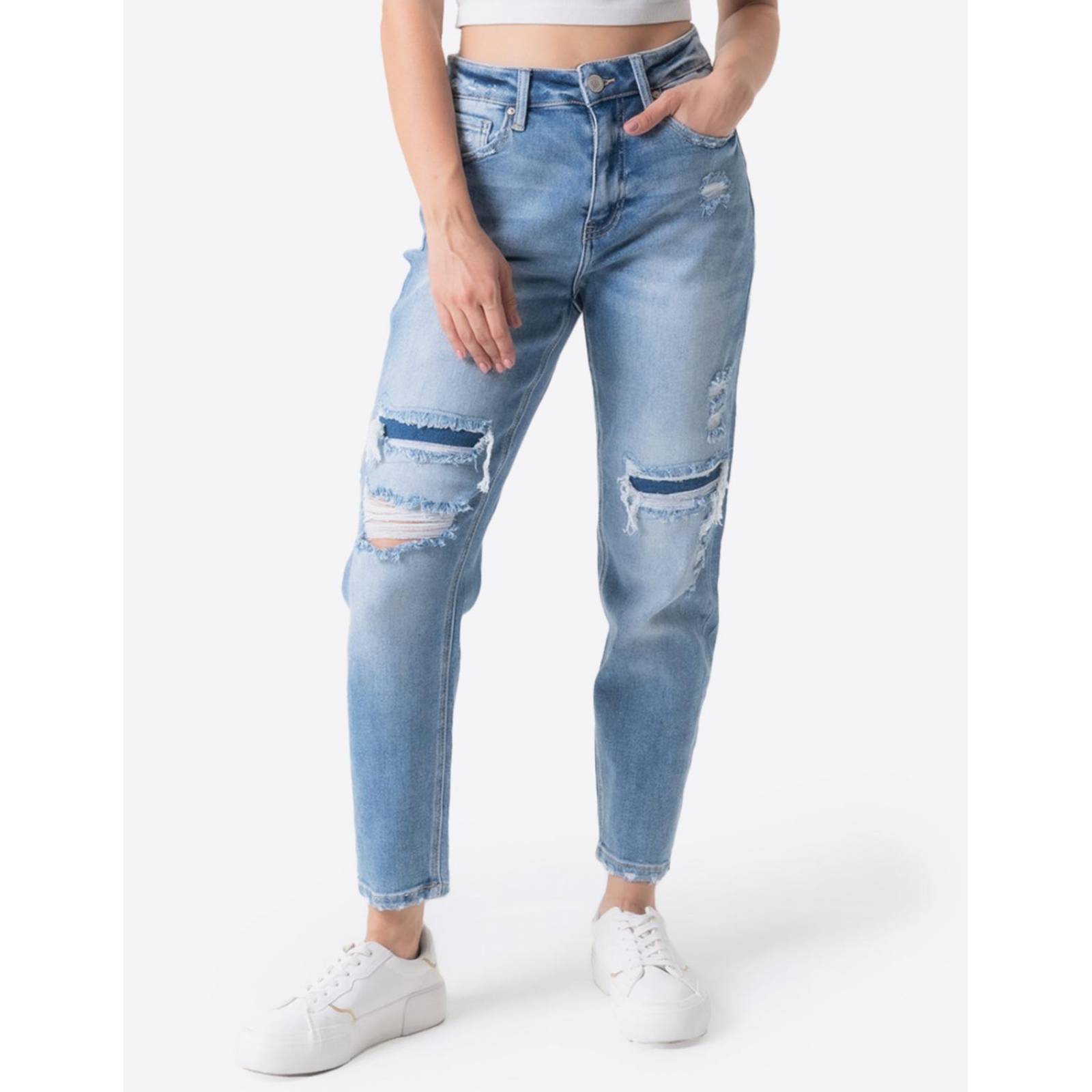 Mom Jeans Balam /Juvenil, 6407 (Medio) 