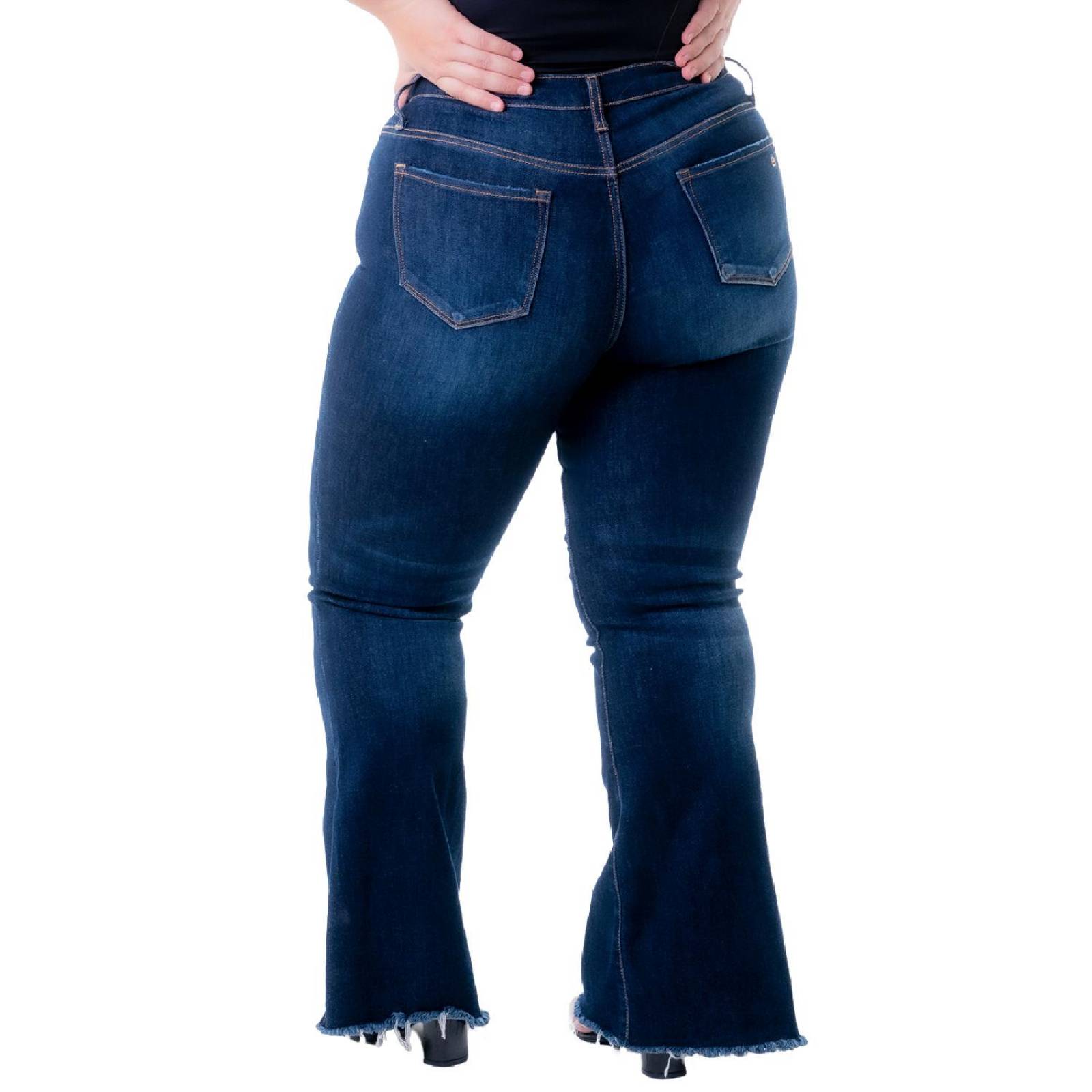 Jeans acampanado Balam /Tallas Extras, 6357 (dark) 