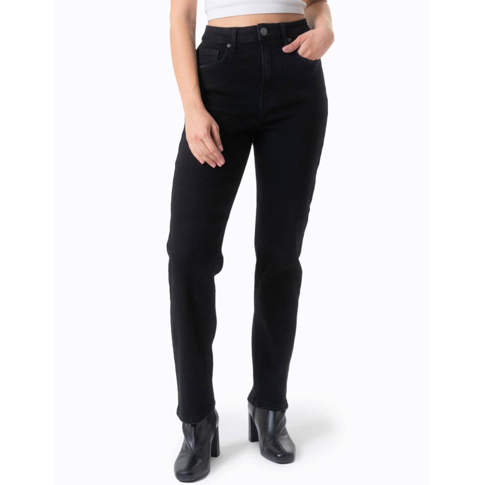 Jeans de pierna recta Balam /Juvenil, 6439 (Negro) 