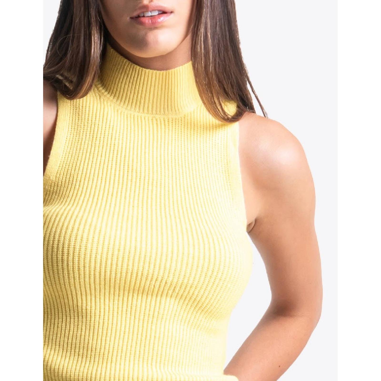 Blusa básica sin mangas Balam, 0084 (Amarillo) 