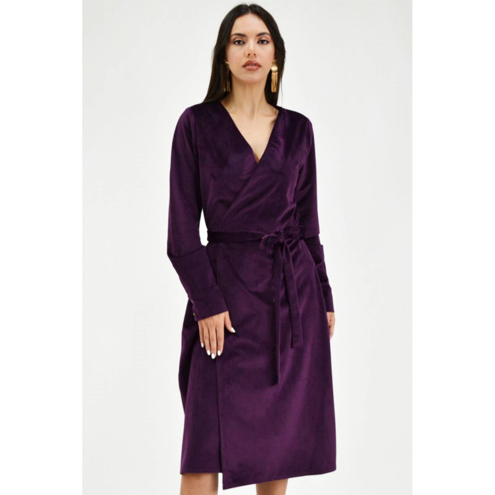 Vestido envolvente Roman Fashion /Juvenil, 1210 (Morado) 