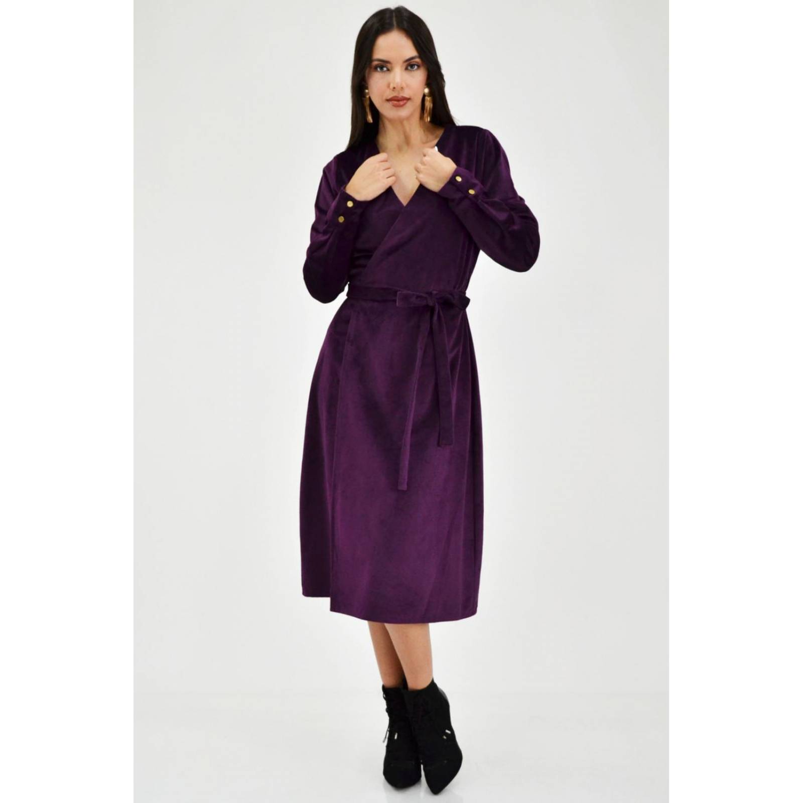 Vestido envolvente Roman Fashion /Juvenil, 1210 (Morado) 