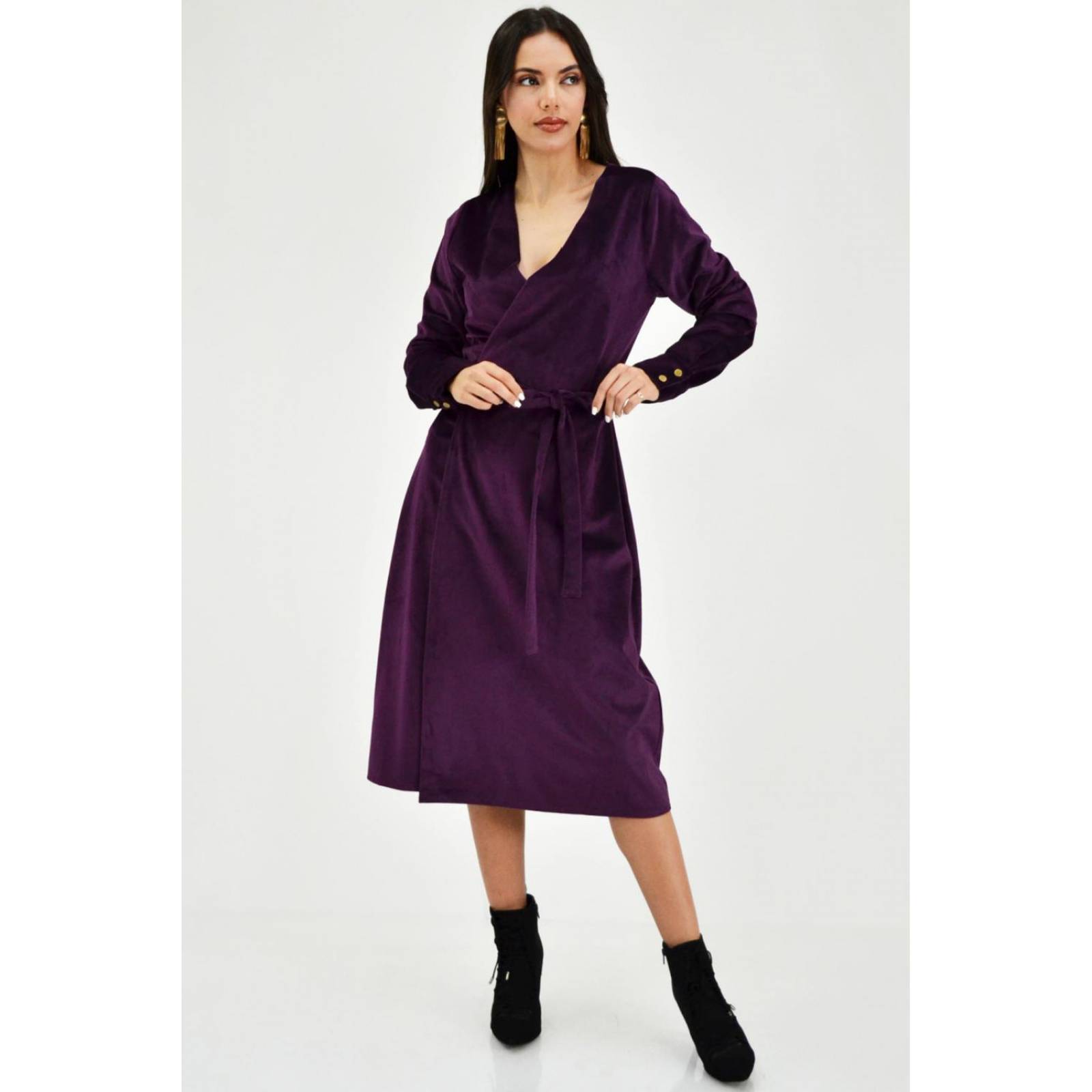 Vestido envolvente Roman Fashion /Juvenil, 1210 (Morado) 