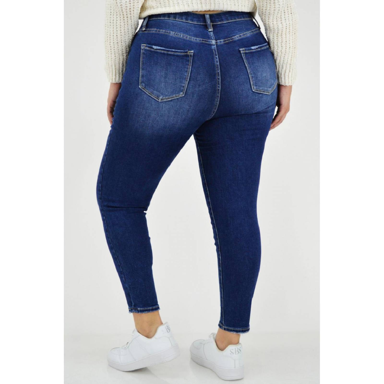 Jeans skinny con strech Balam /Tallas Extras, 6445 (Dark) 