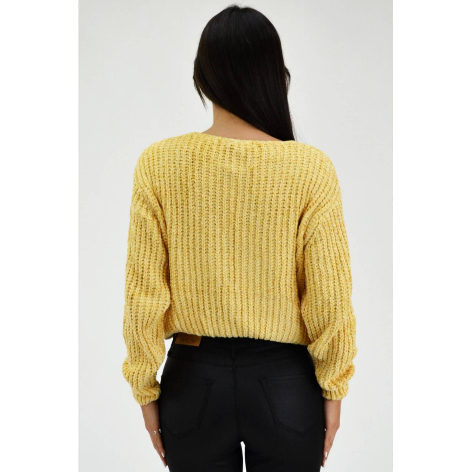 Sueter tejido juvenil, 0625 (Amarillo) 