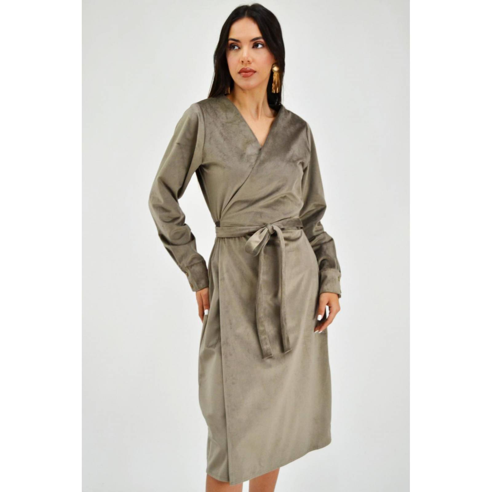 Vestido envolvente Roman Fashion /Juvenil, 1210 (Cafe) 