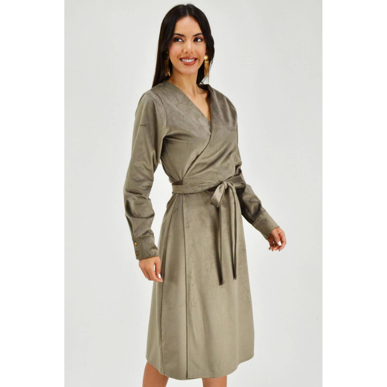 Vestido envolvente Roman Fashion /Juvenil, 1210 (Cafe) 