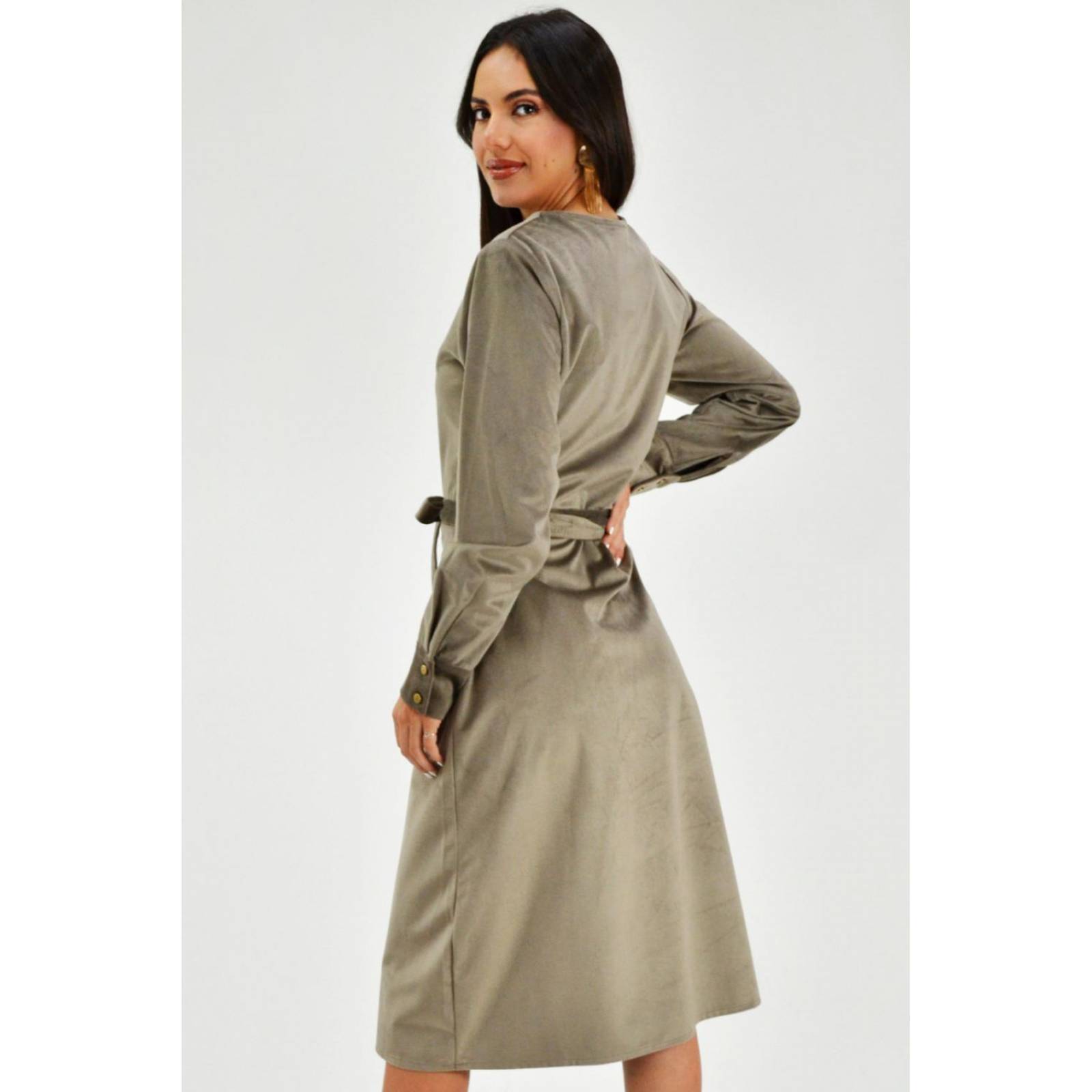 Vestido envolvente Roman Fashion /Juvenil, 1210 (Cafe) 