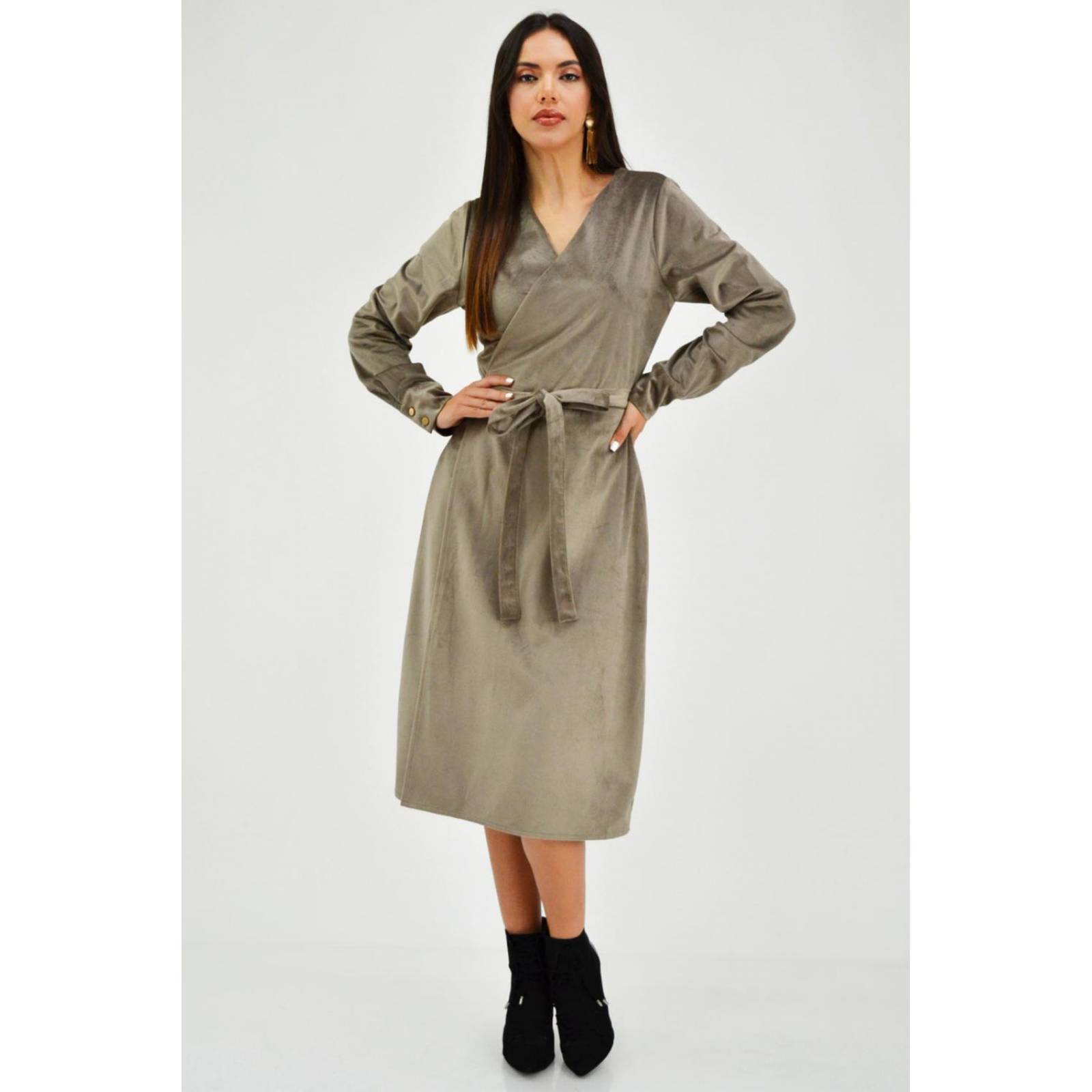 Vestido envolvente Roman Fashion /Juvenil, 1210 (Cafe) 
